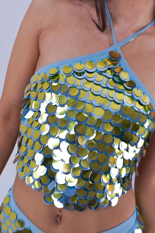 Liquid Sun Sequin Top COMING SOON