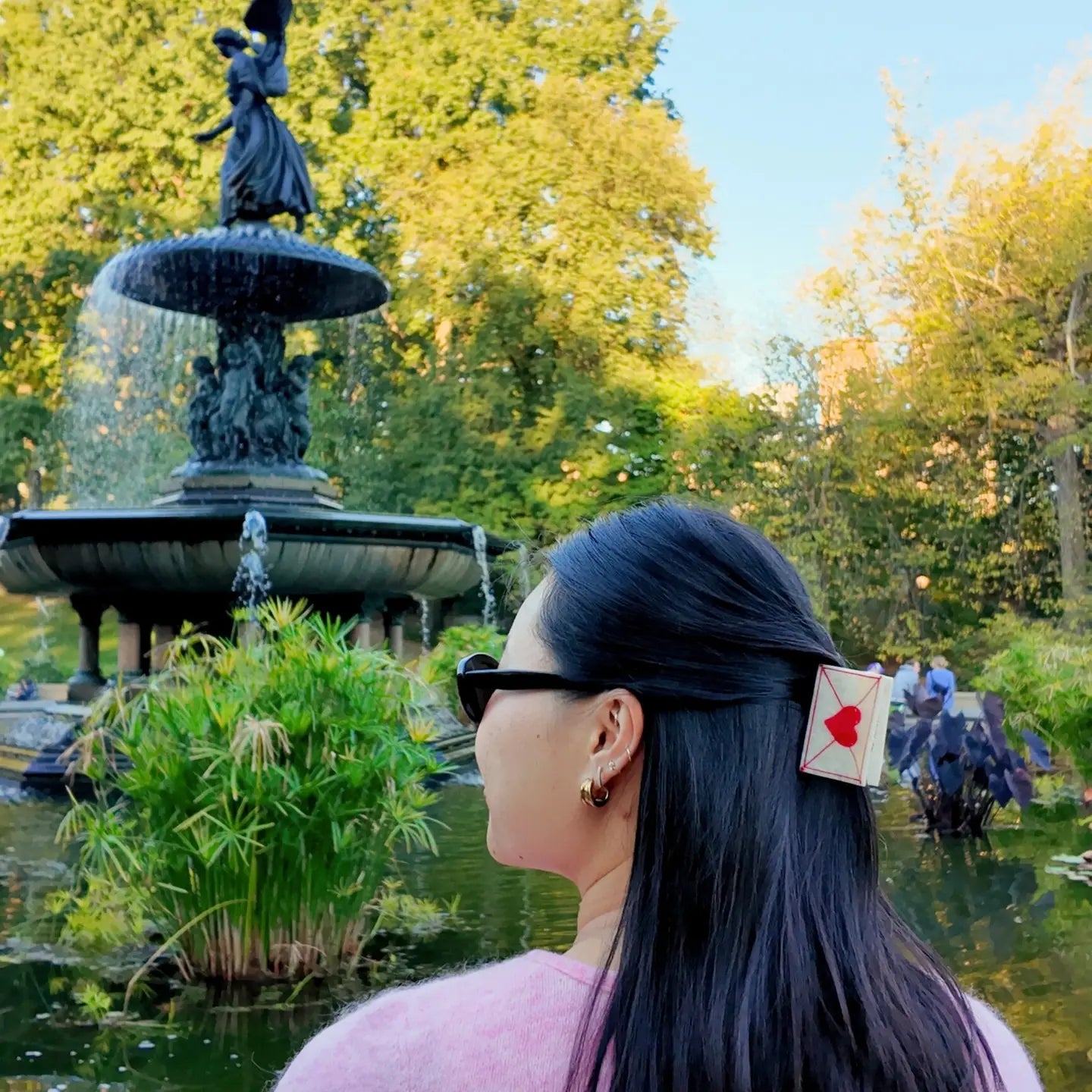 COMING SOON Solar Eclipse Love Mail Claw Clip