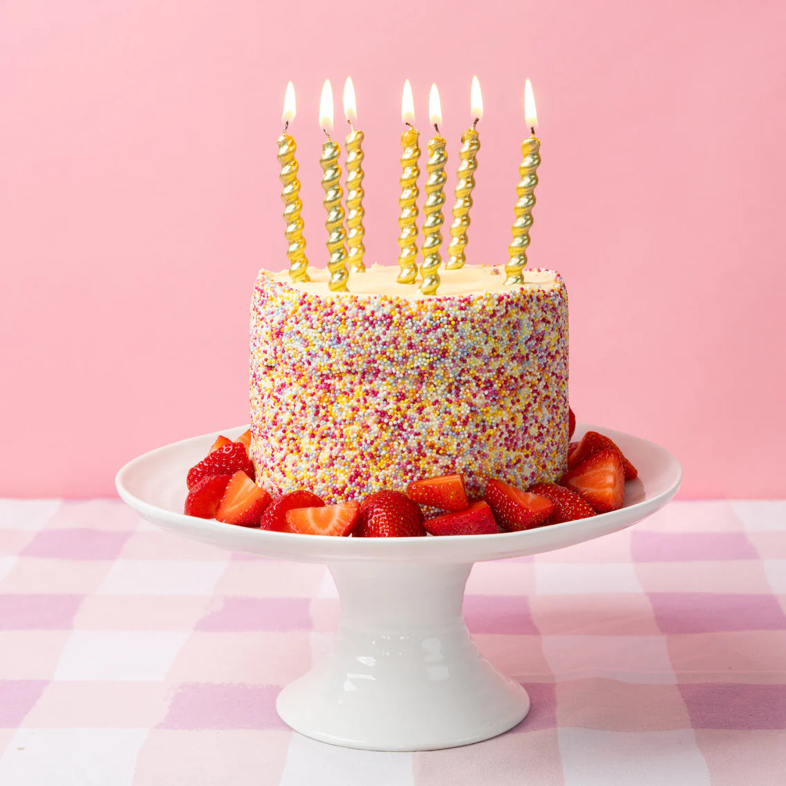 COMING SOON Luxe Gold Twirl Candles