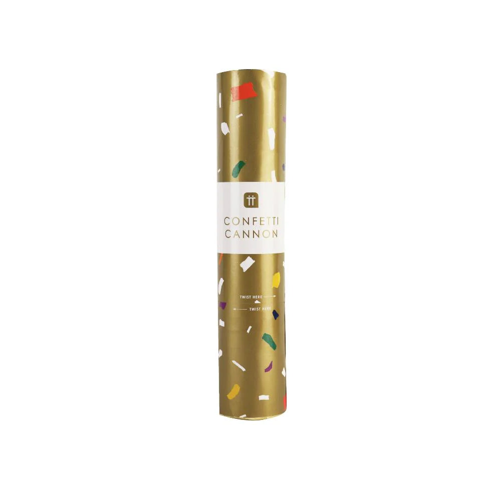 COMING SOON Luxe Gold Confetti Cannon - IN STORE ONLY