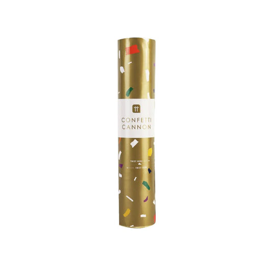 COMING SOON Luxe Gold Confetti Cannon - IN STORE ONLY