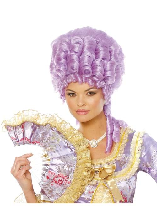 Purple Marie Antoinette Rococo Wig