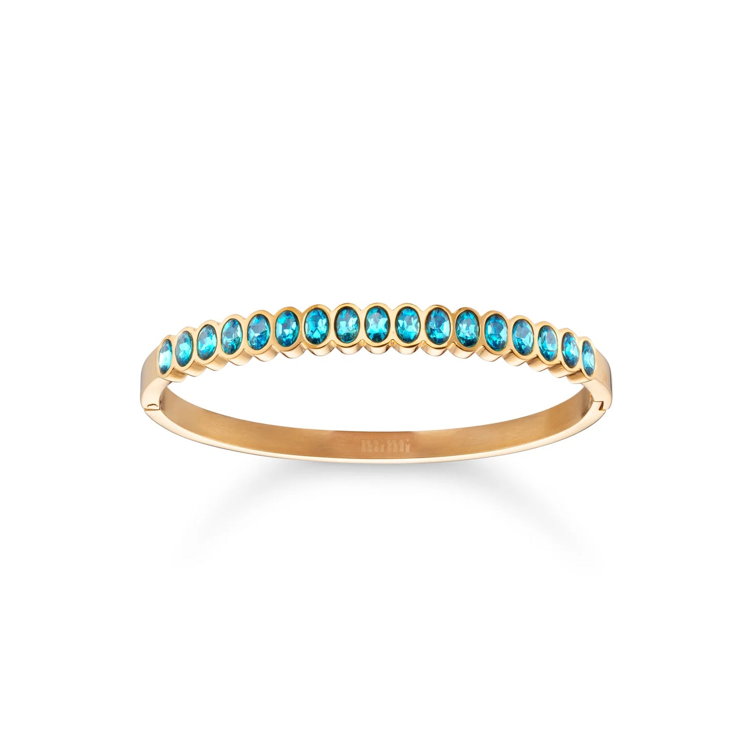 Bijoux De Mimi Martha Bangle Gold & Turquoise