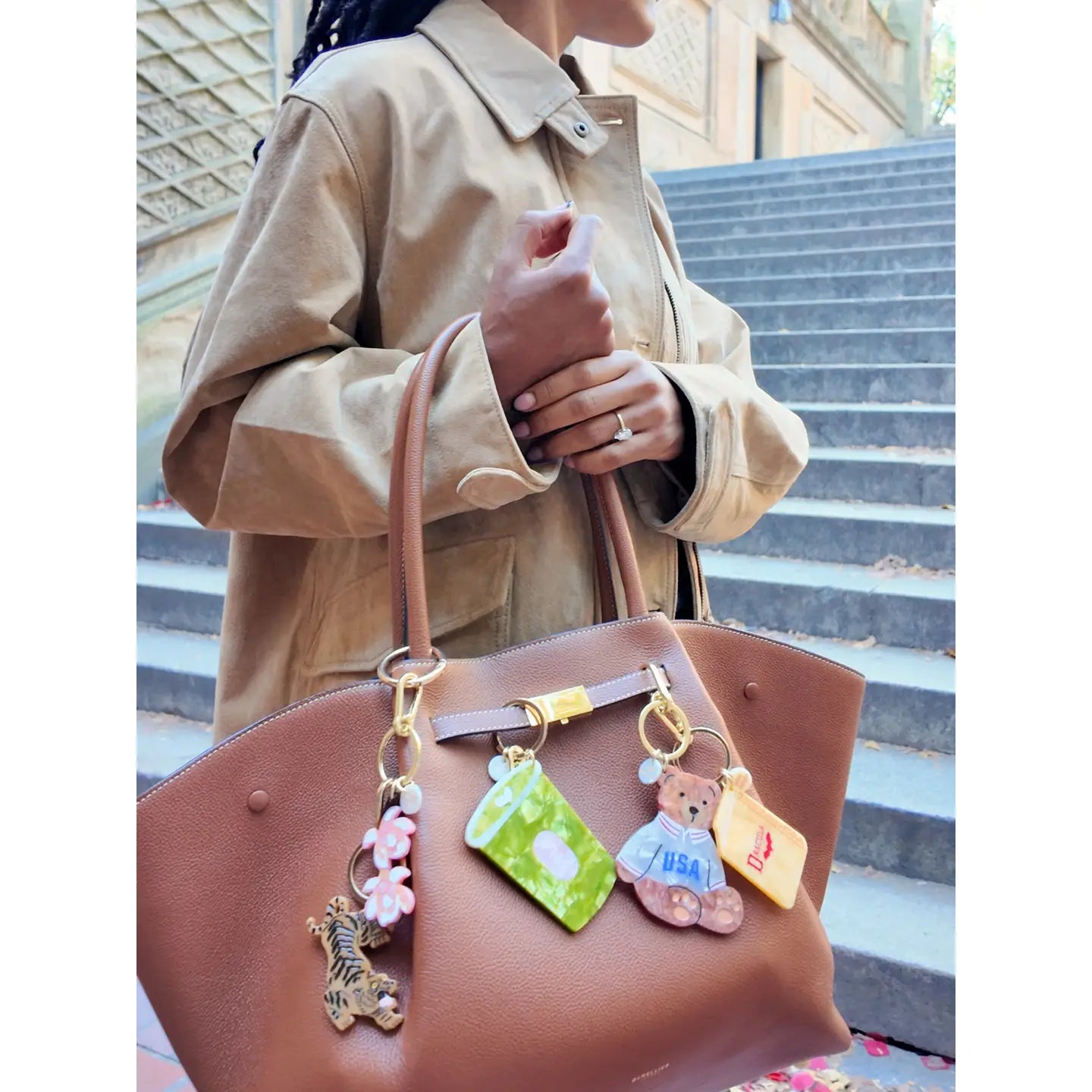 Solar Eclipse Matcha Bag Charm