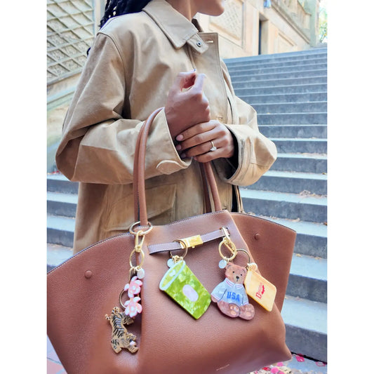 Solar Eclipse Matcha Bag Charm