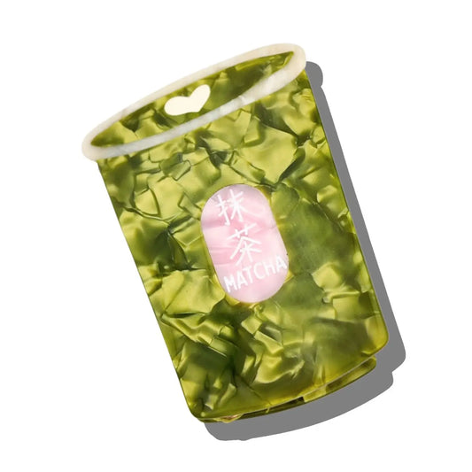Solar Eclipse Matcha Claw Clip