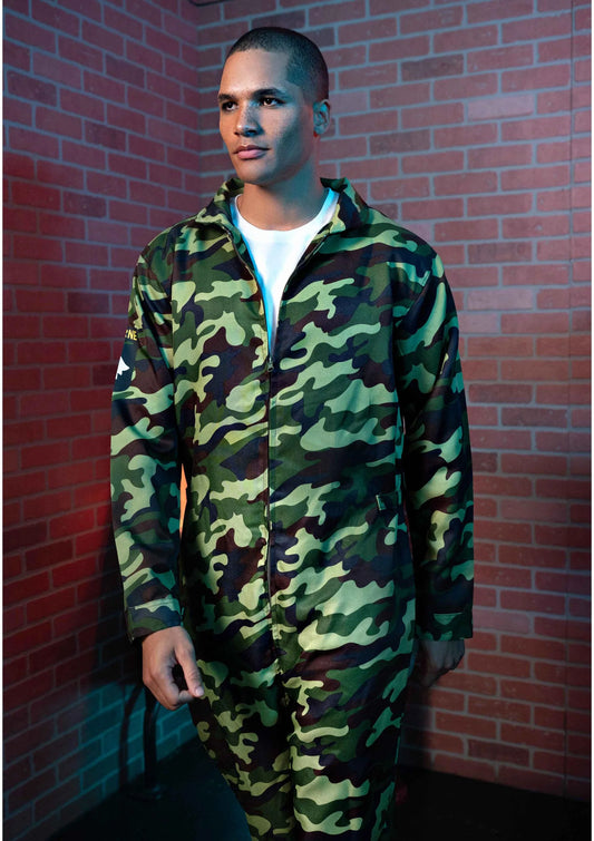 Mens Camo Jumpsuit
