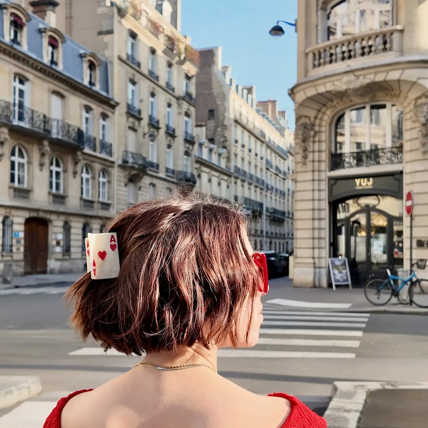 COMING SOON Solar Eclipse Mini Ace of Hearts Claw Clip