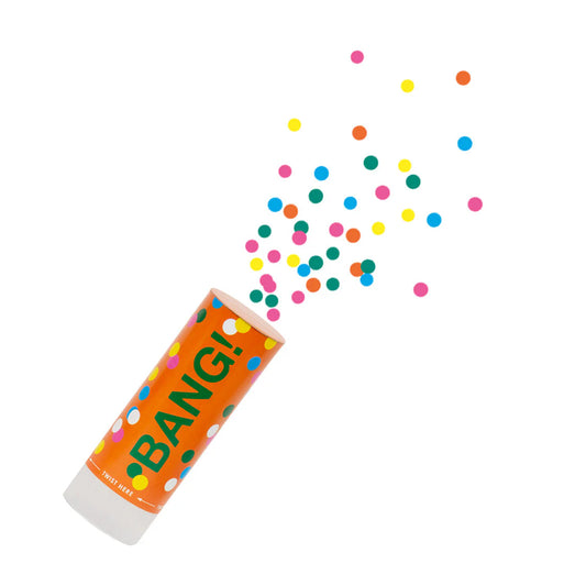 Birthday Brights Mini Confetti Cannons - IN STORE ONLY