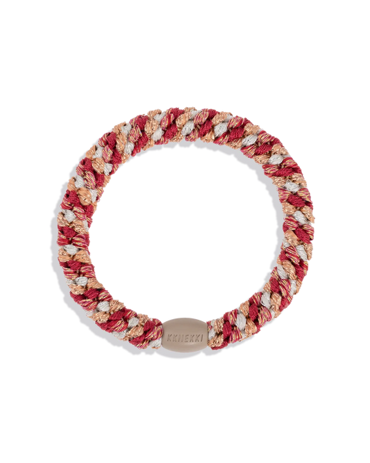 Kknekki Rasberry Ivory Glitter