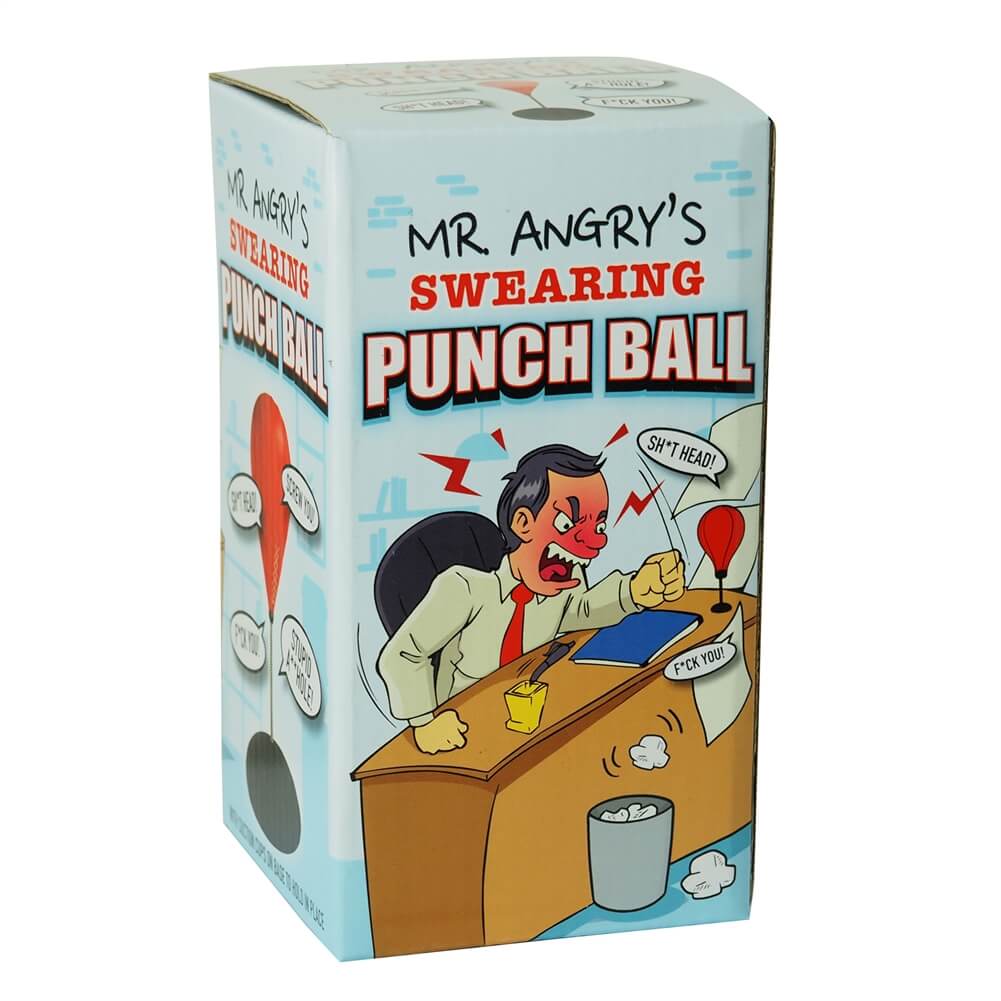 Mr Angry Swearing Punch Ball