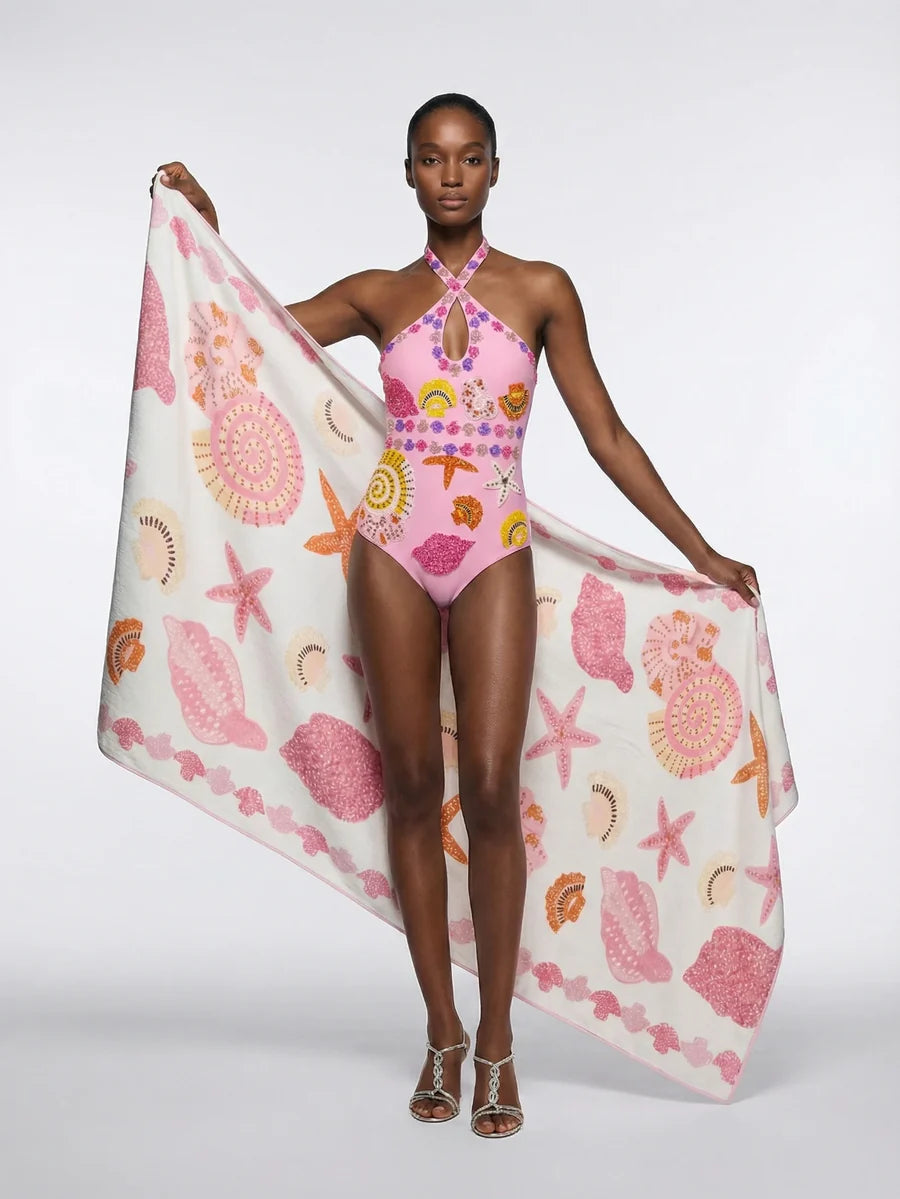 Oceanus x Alwann New York Luxe Towel