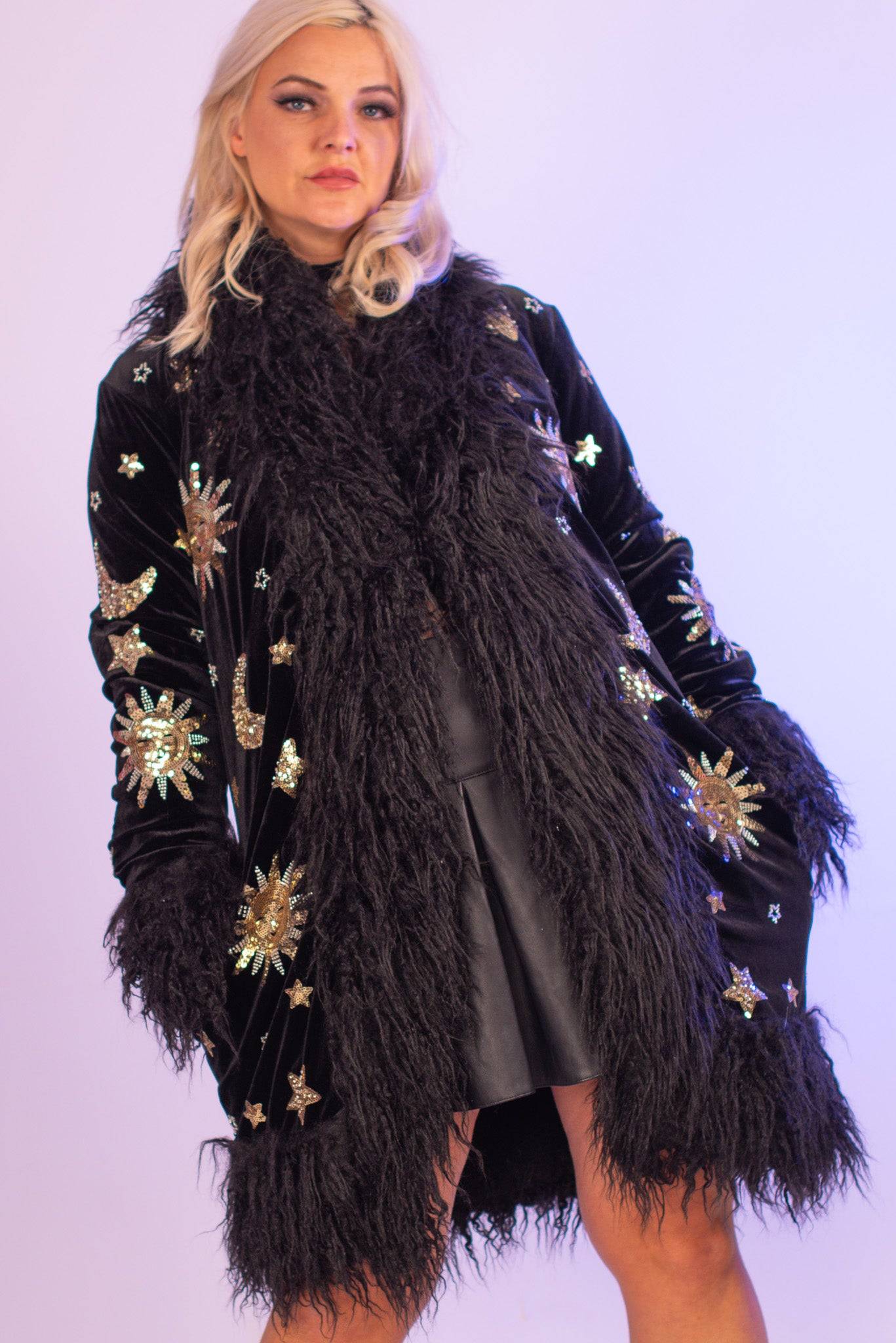 The Phase Sequin Coat