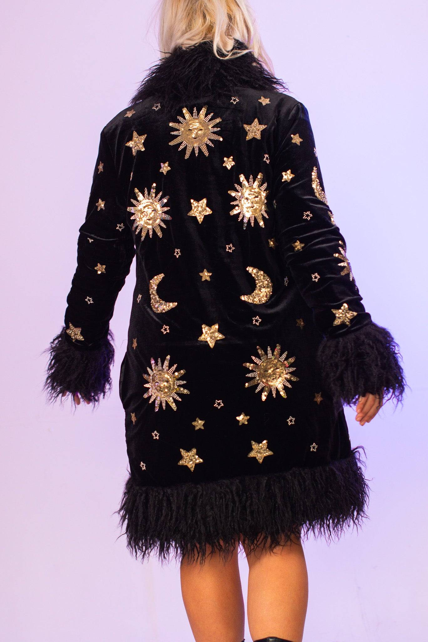 The Phase Sequin Coat