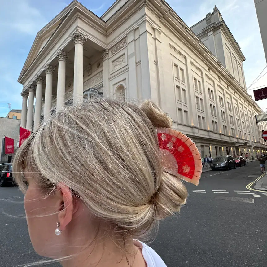 COMING SOON Solar Eclipse Blossom Fan Claw Clip