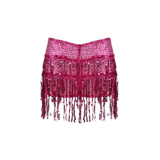 Pink Tassel Hotpants