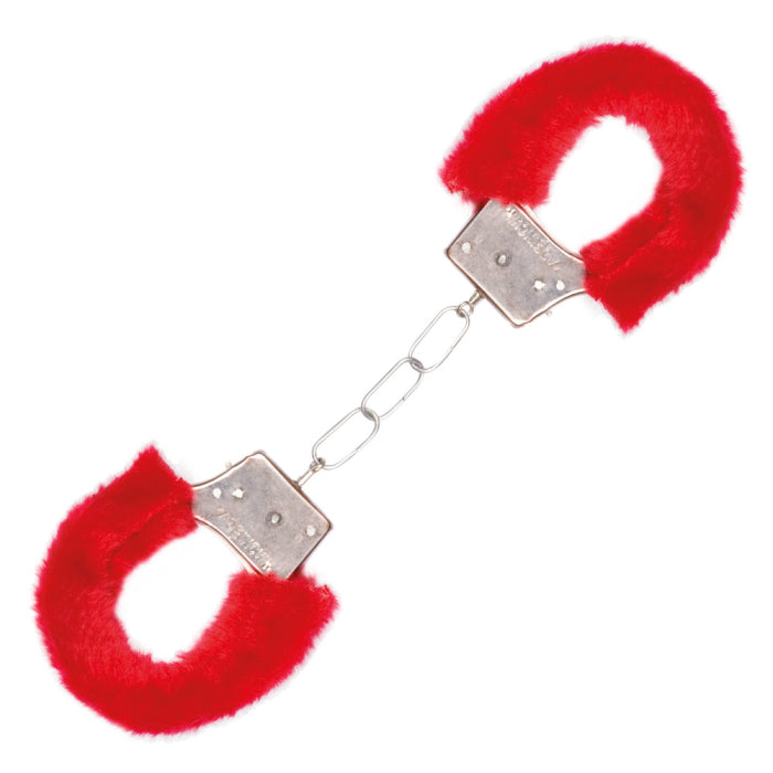 Plush Handcuffs - Red