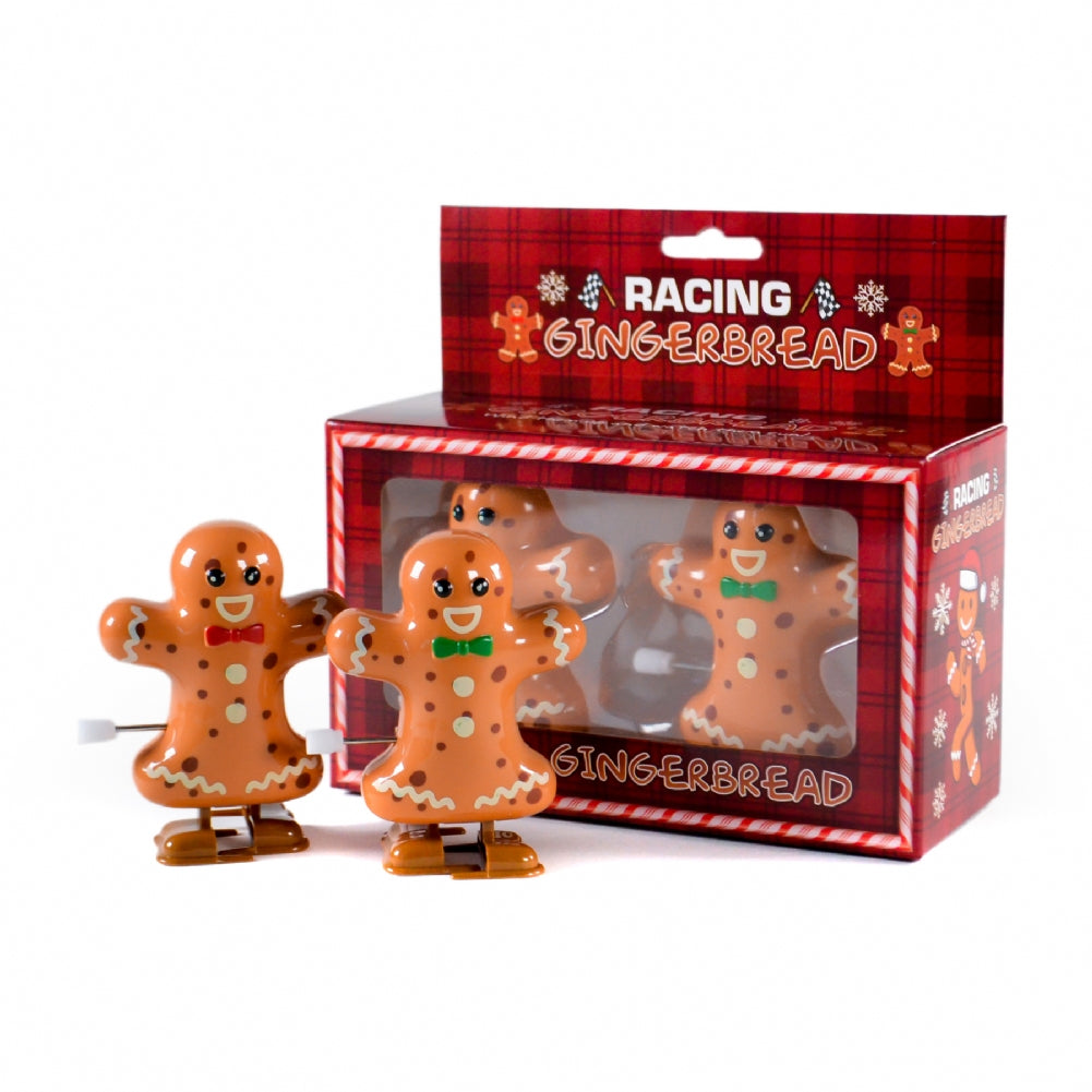 Racing Gingerbread Men Novelty Toy