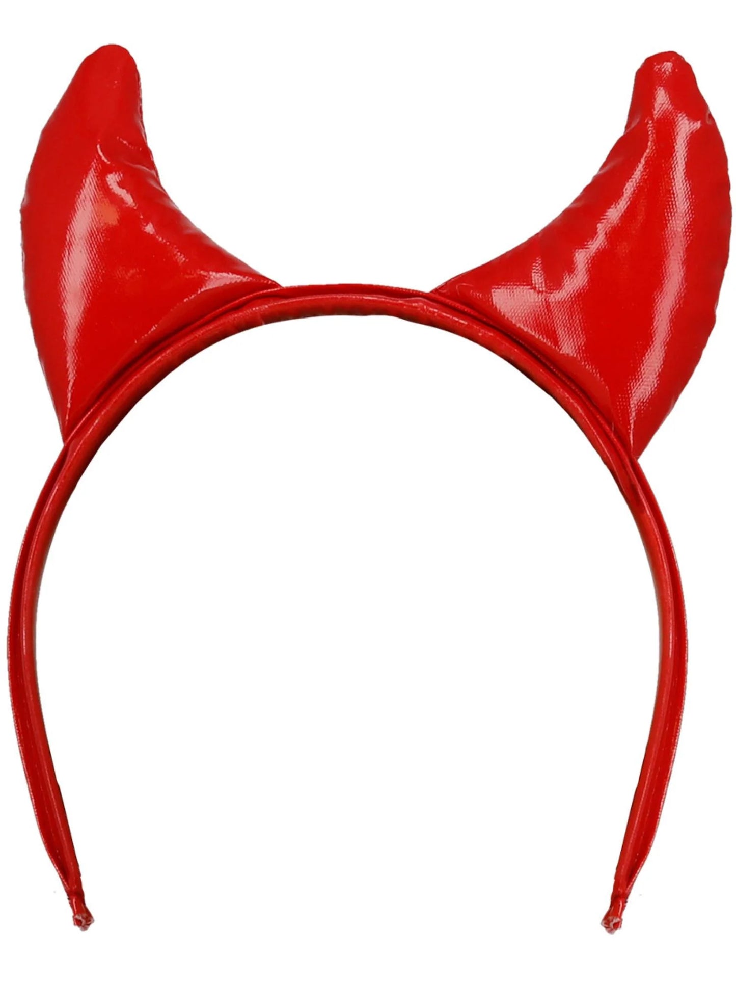 Red Puffy Devil Horns