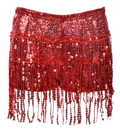 Red Tassel Hotpants