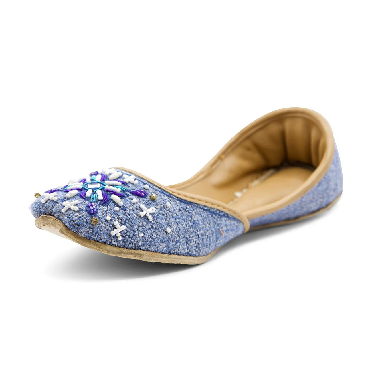Sathi Jutti Sparkle Sandal - Blue COMING SOON