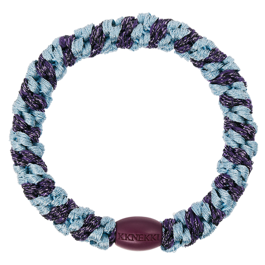 Kknekki A/W26 Seablue Dark Purple Glitter Stripe COMING SOON