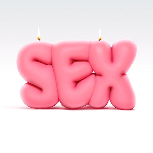 Pink SEX Candle