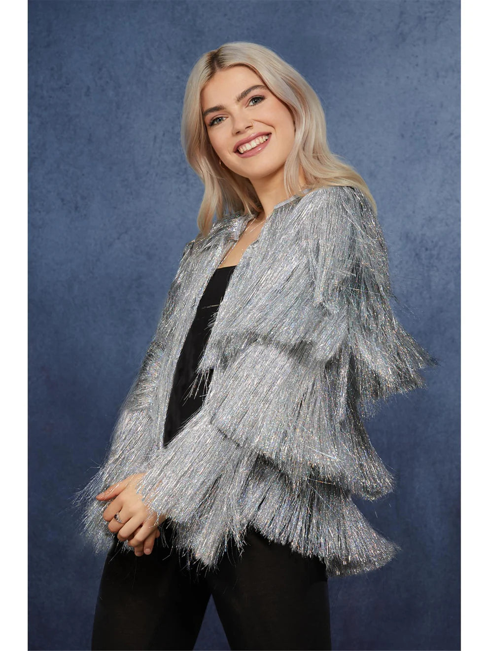 Silver Tinsel Festival Jacket