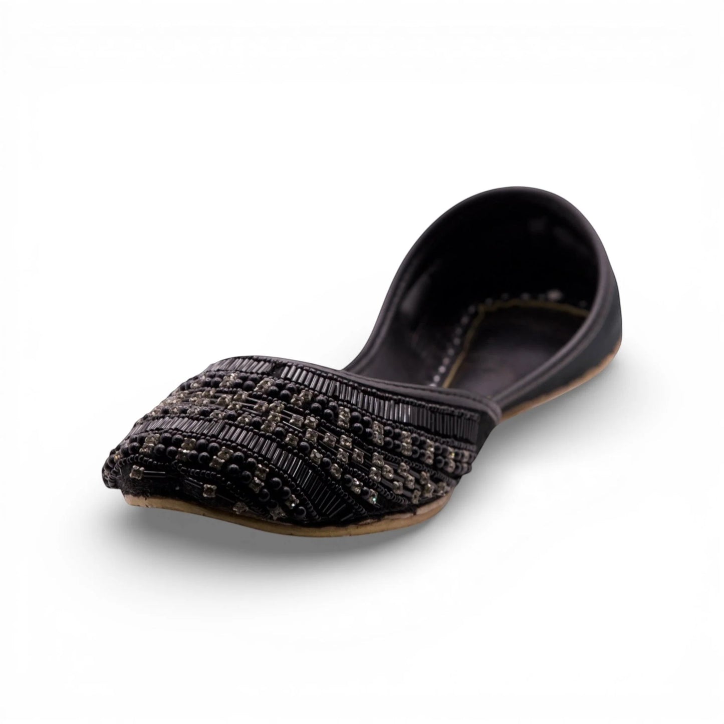 Siyahi Jutti Sparkle Sandal - Black COMING SOON