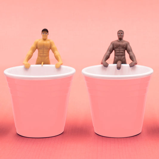 Drinking Buddies Size Matters Drink Markers