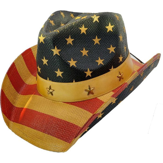 USA Summer Cowboy Hat