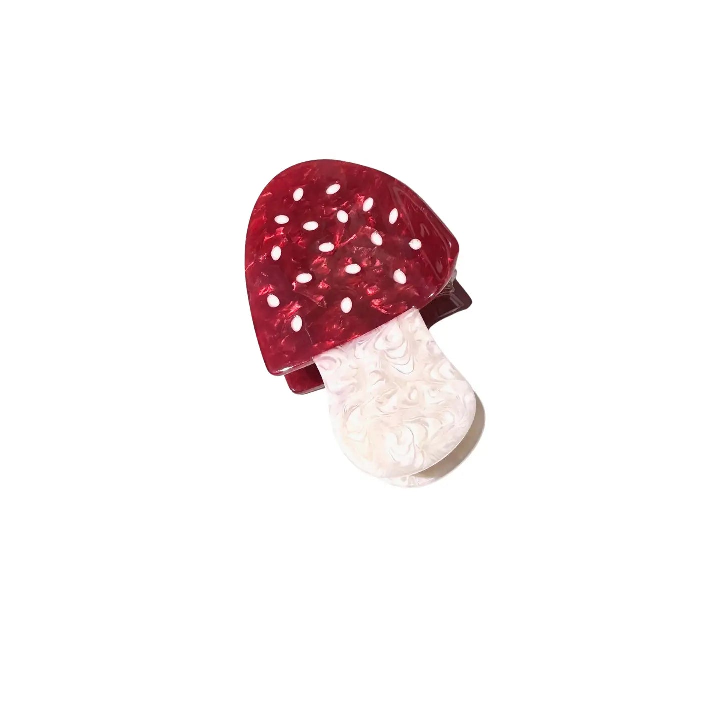 Solar Eclipse Toadstool Mushroom Claw Clip