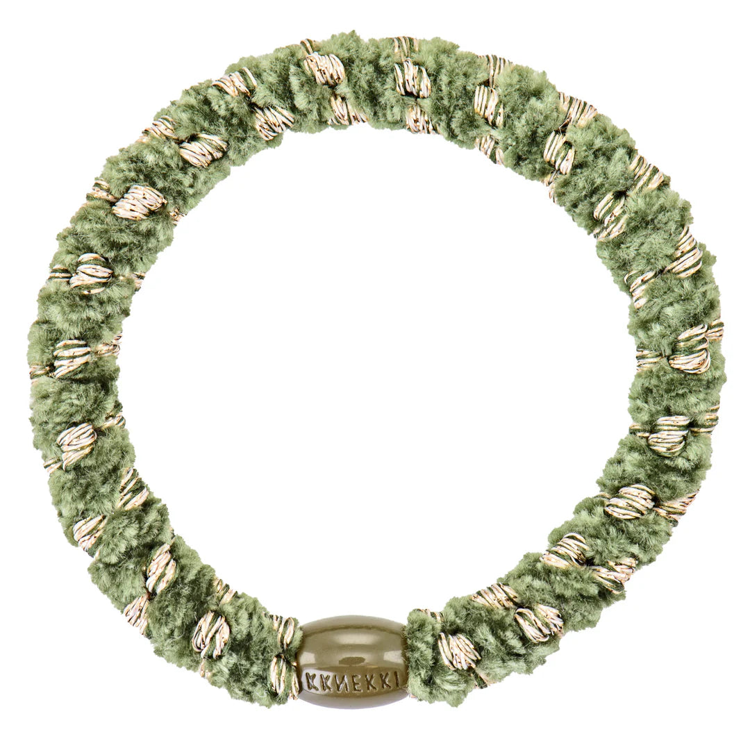 Kknekki Velvet Stripe Army