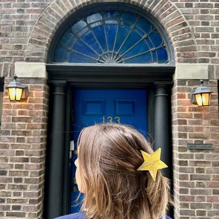 Solar Eclipse Western Star Claw Clip