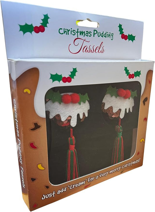 Christmas Pudding Nipple Tassels