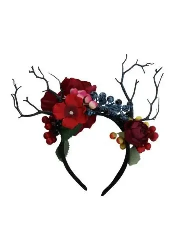 berry flower headband
