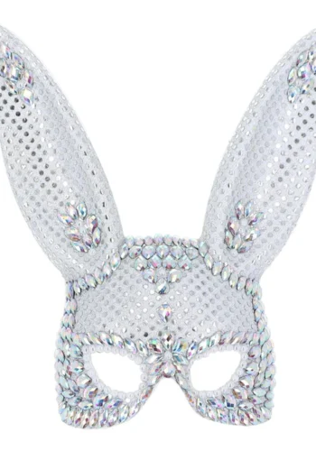 Fever Silver Jewel bunny mask