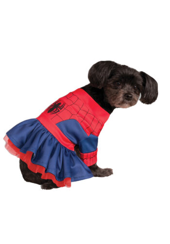 SPIDERGIRL PET COSTUME XS AND S