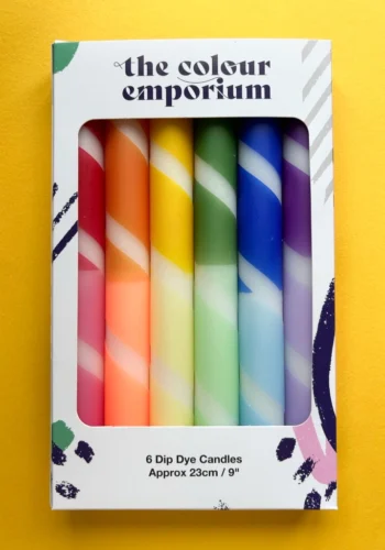 rainbow stripe dip dye 6