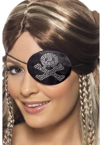 Pirates Eyepatch with Diamante Motif