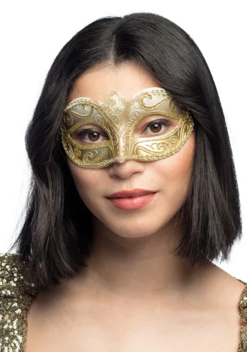 Eye mask Venice felina gold